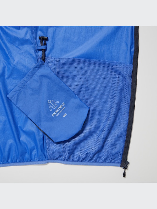 Pocketable UV Protection 3D Cut Parka (Color Block)