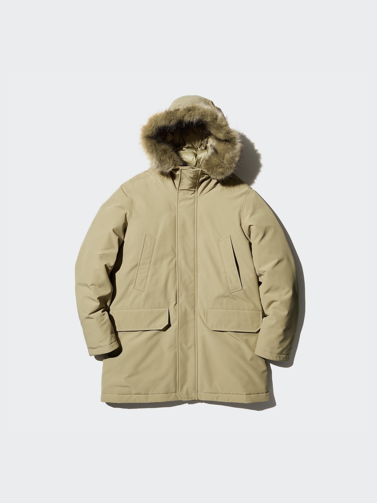UNIQLO - ユニクロ/UNIQLO★ウルトラウォームダウンコート/アウター【レディースS/カーキ/khaki】ミリタリー/ダウンジャケット/Coats/Jumpers◆mBH386 ユニクロ/UNIQLO☆ウルトラウォームダウンコート【レディースS
