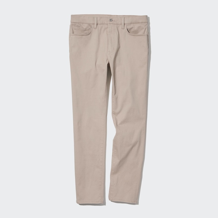 Uniqlo Algodón Vaquero Color Ultraelástico Skinny Fit - Beige - S