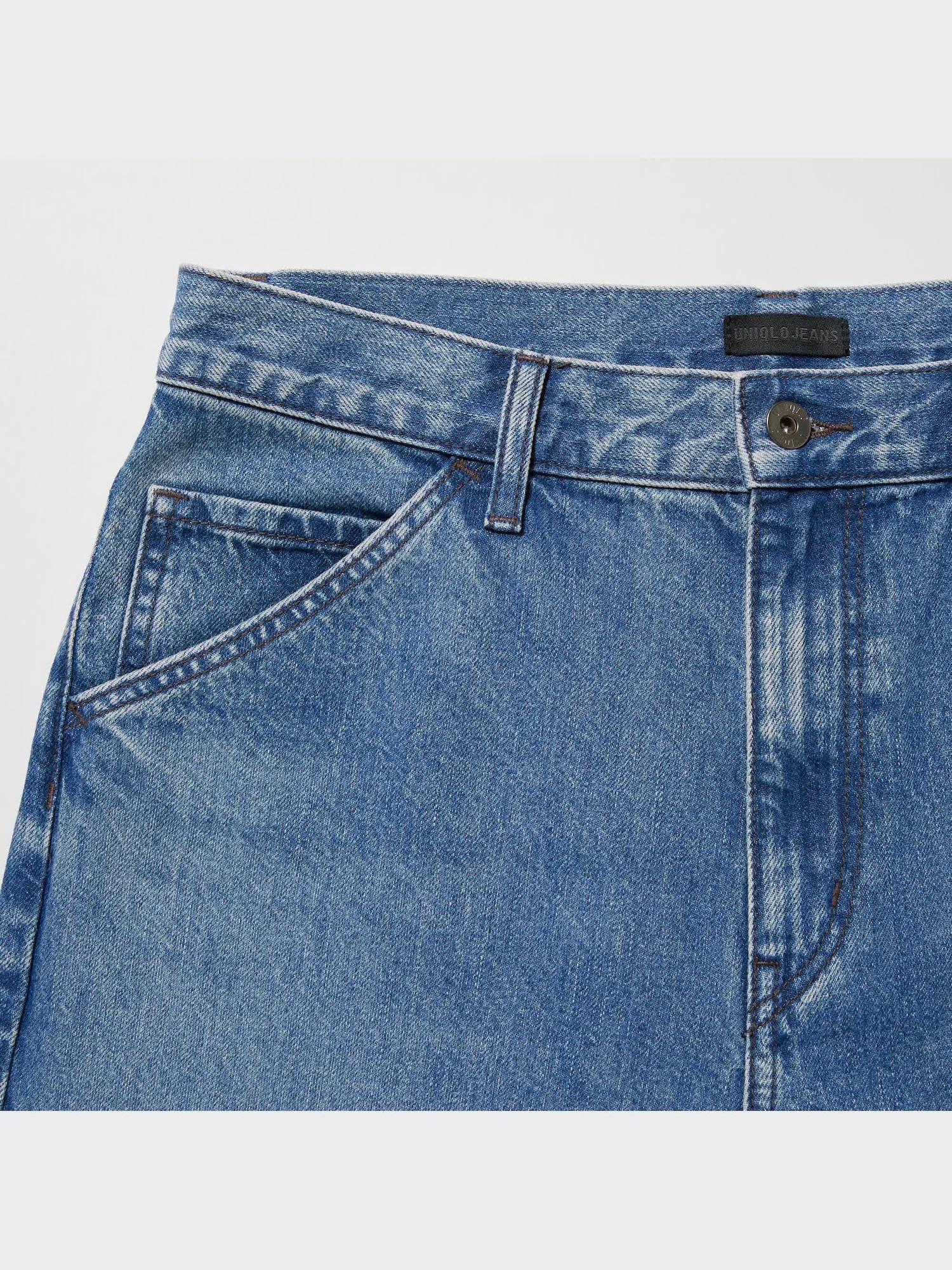 【新品】epa wide straight jeans\"BLK\" 24 Wide Straight Jeans | UNIQLO US