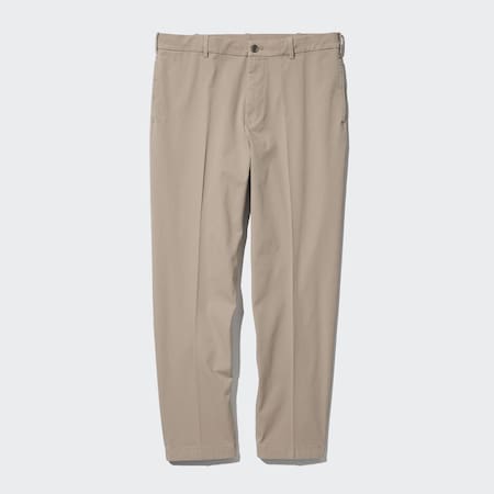 Smart Cotton-Like Ankle Length Trousers