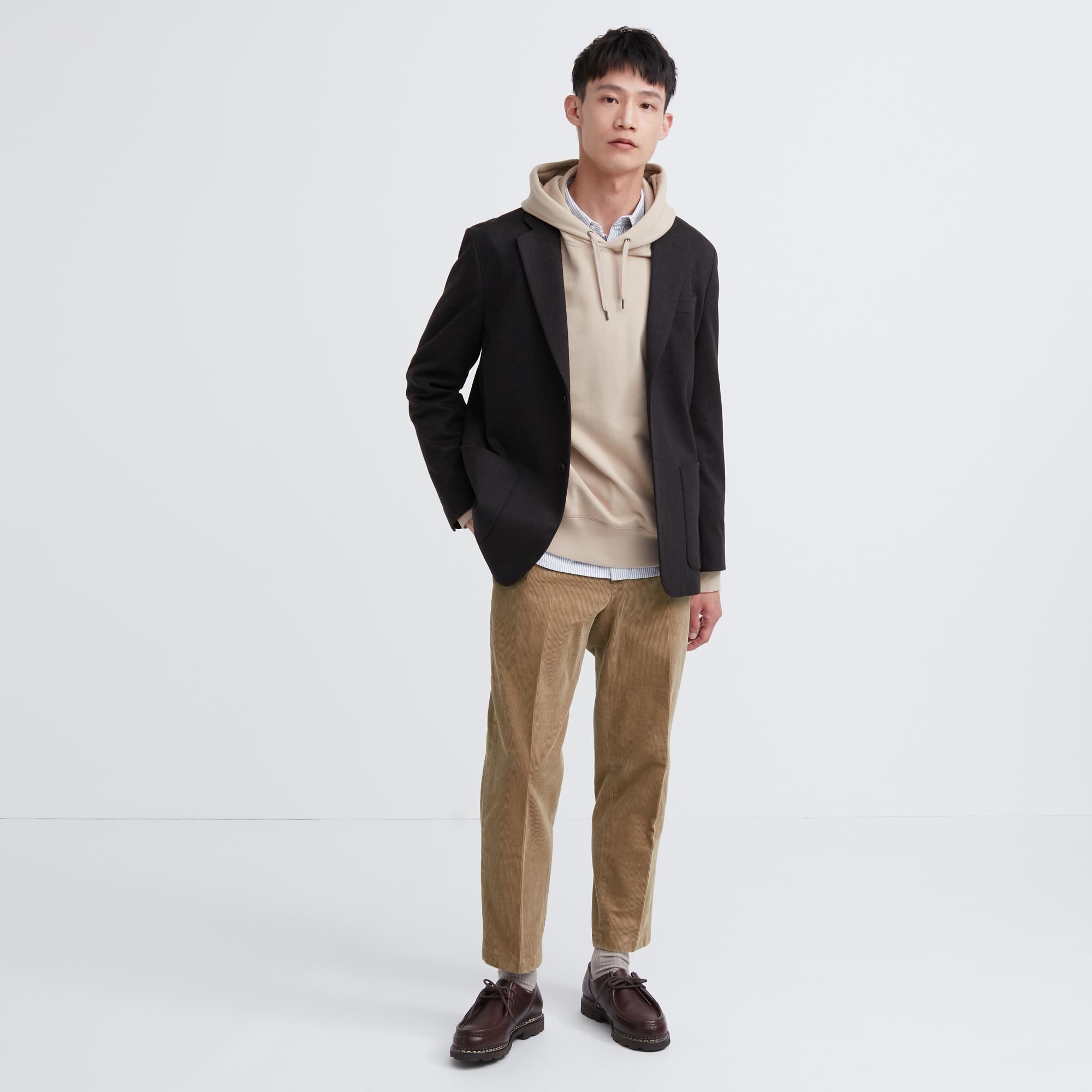 Corduroy Relaxed Fit Ankle Length Trousers