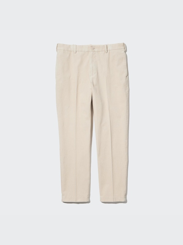 Smart Ankle Pants (2-Way Stretch, Corduroy)