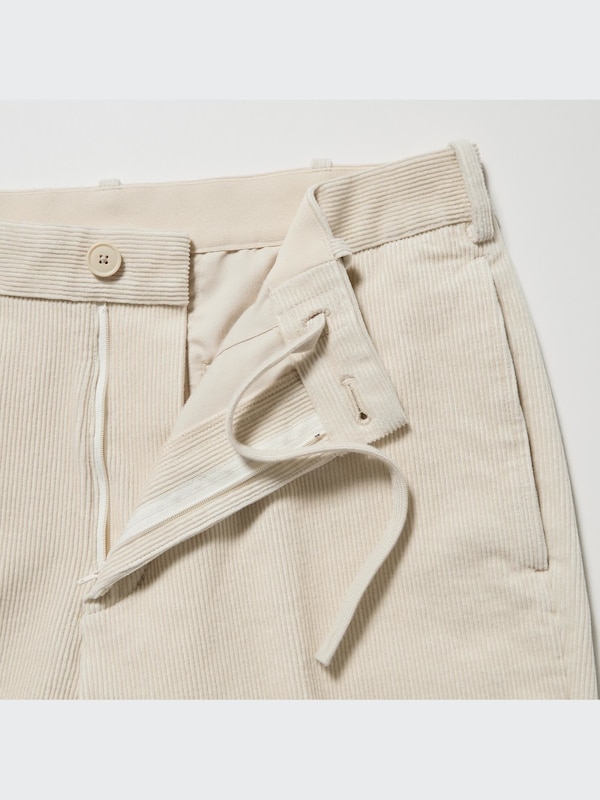 Smart Ankle Pants (2-Way Stretch, Corduroy)