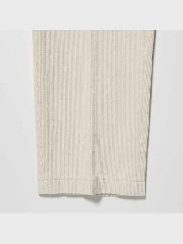 Smart Ankle Pants (2-Way Stretch, Corduroy)