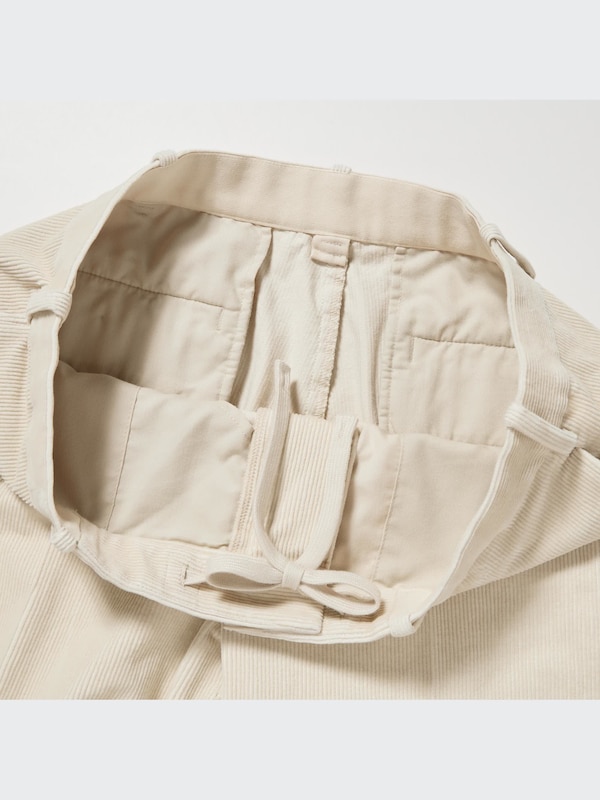 Smart Ankle Pants (2-Way Stretch, Corduroy)