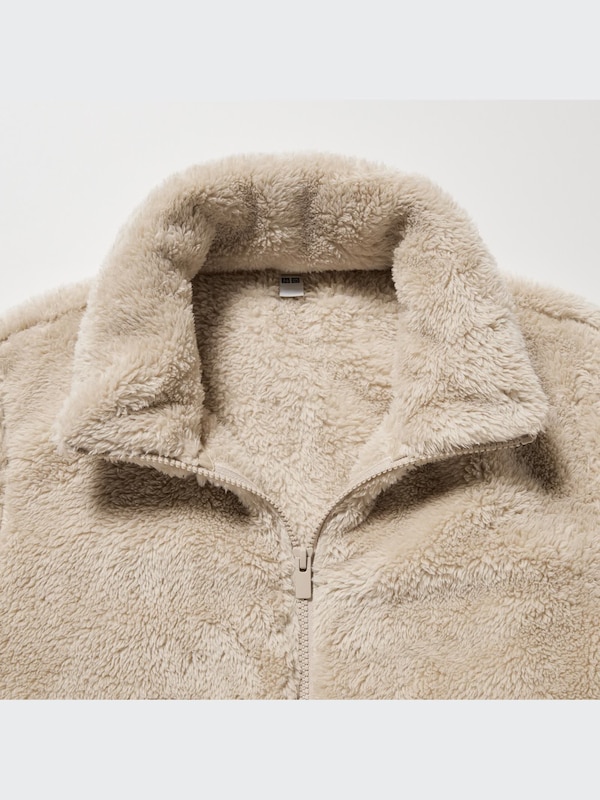 Veste En Polaire Douce Zippée