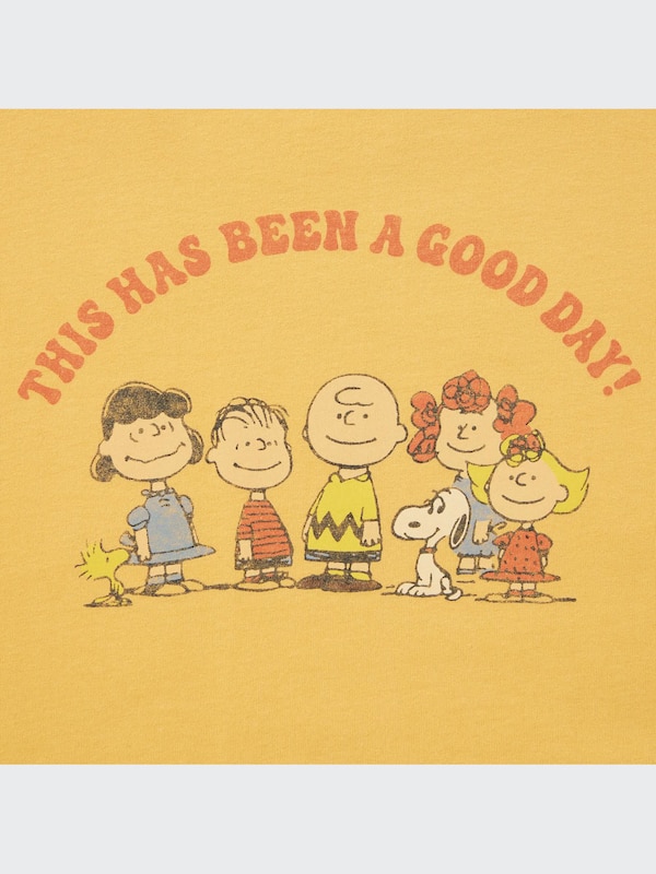 Love Sunshine & Peanuts UT (Cropped Short-Sleeve Graphic T-Shirt)