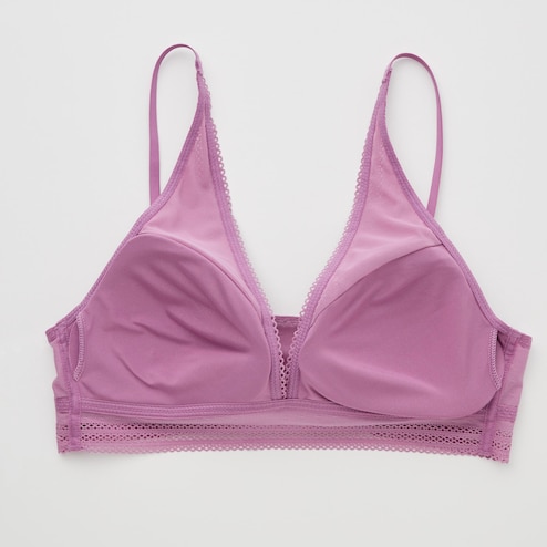 Lotus - Cotton Non Padded Cross-Over Style Wirefree Bra – Espicopink