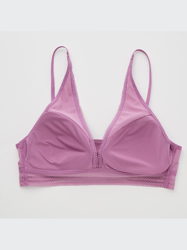 Wireless Bra (Plunging Relax, Lace)