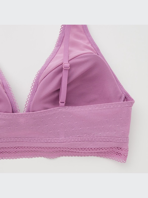 Wireless Bra (Plunging Relax, Lace)