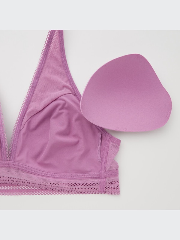 Wireless Bra (Plunging Relax, Lace)
