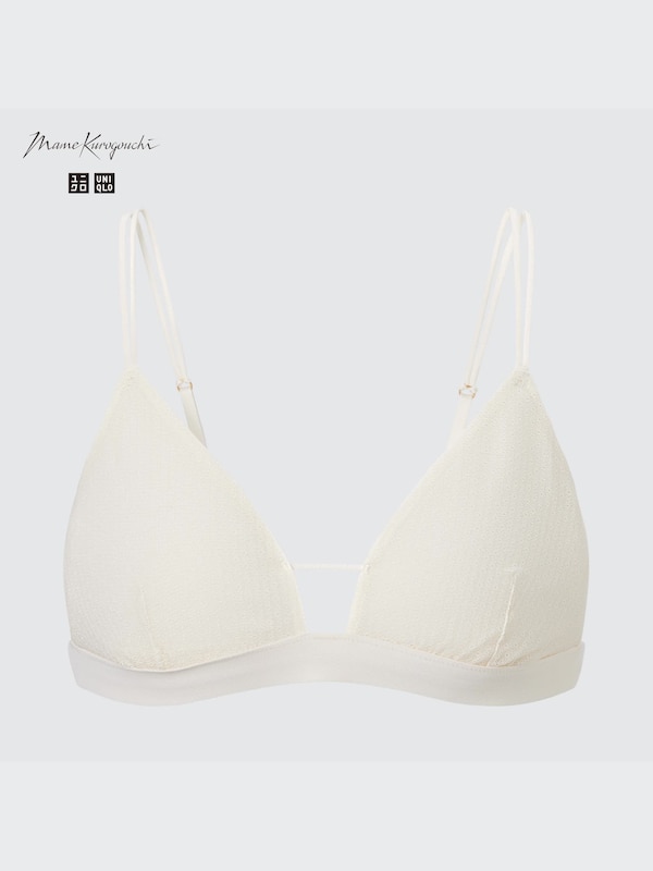 Reggiseno senza Ferretto Triangolare a Rete