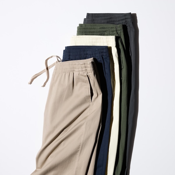 Cotton Relaxed Ankle Pants | UNIQLO US
