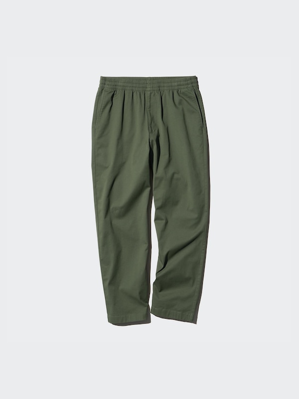 Cotton Relaxed Ankle Pants | UNIQLO US