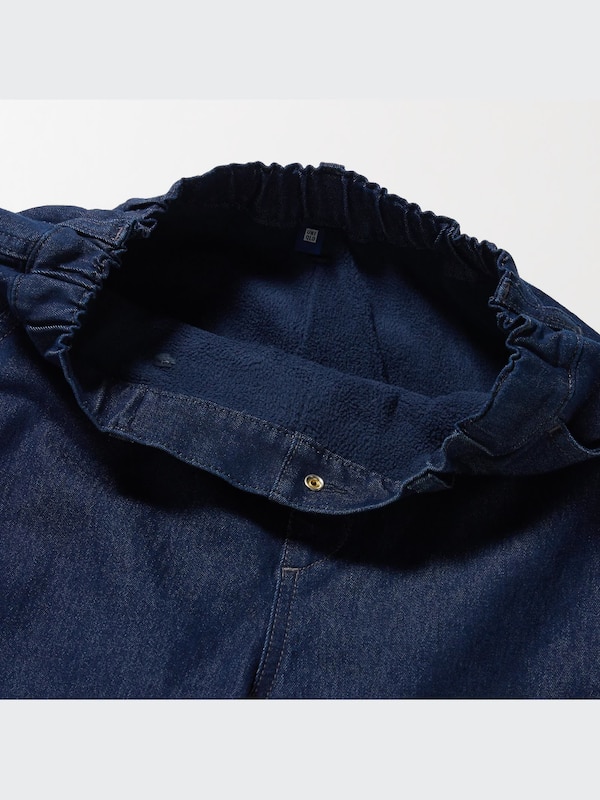 Stretch Warm Lined Denim Pants