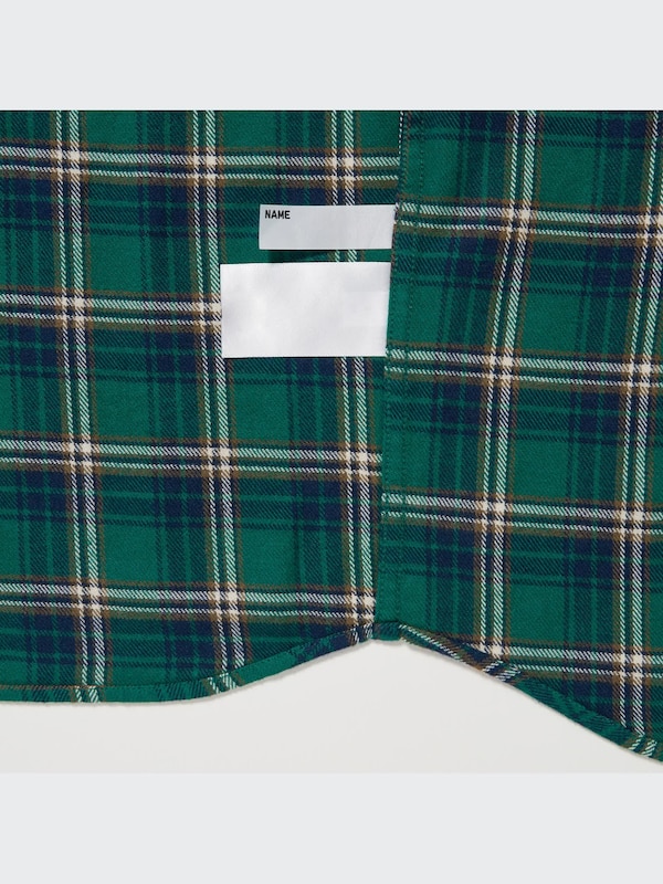 Flannel Checked Long-Sleeve Shirt