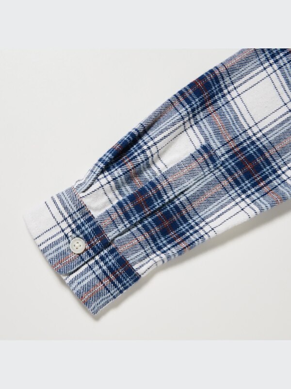 Flannel Checked Long-Sleeve Shirt