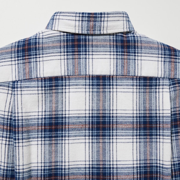 Flannel Checked Long-Sleeve Shirt | UNIQLO US