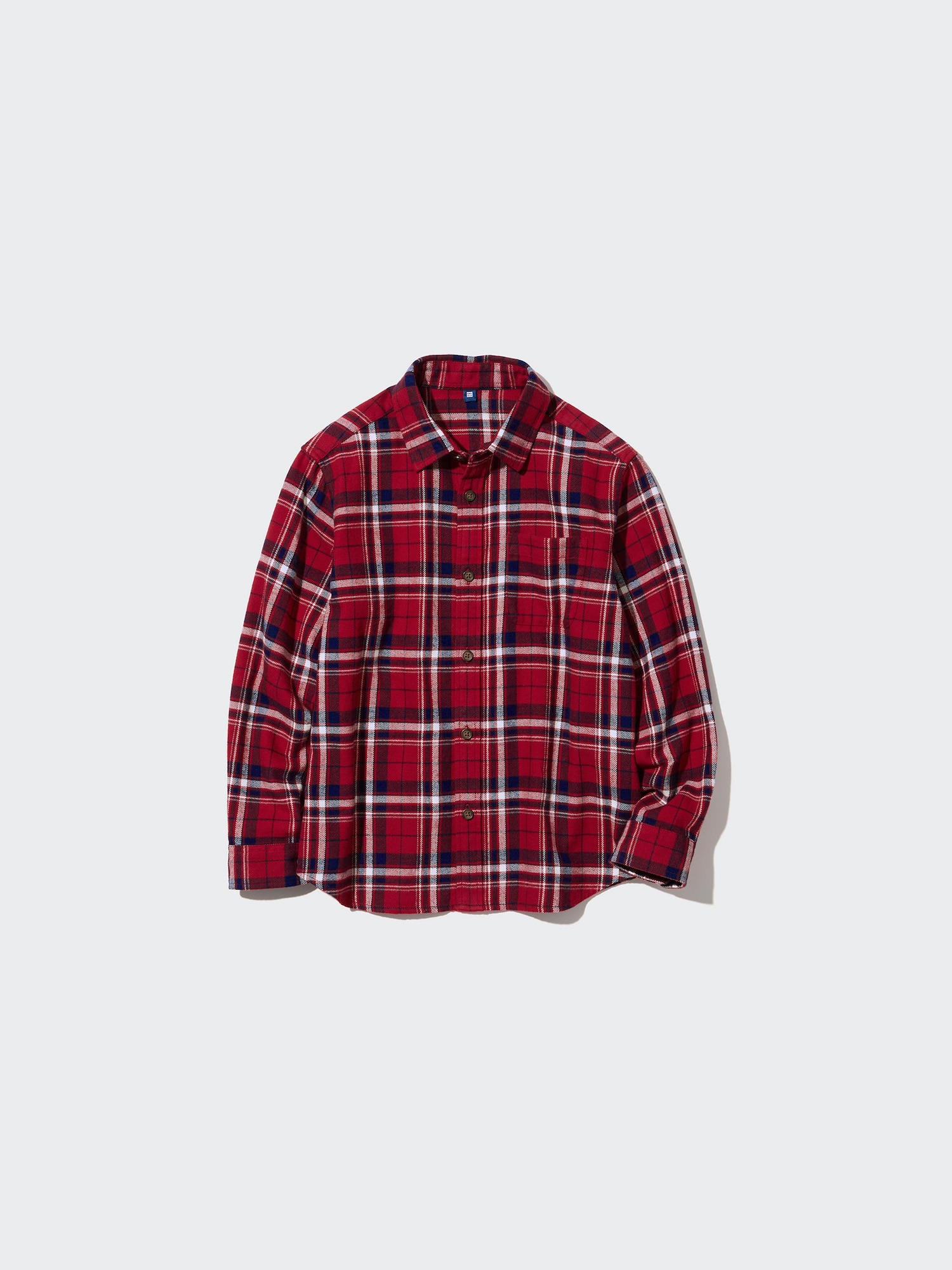 Flannel Checked Long Sleeve Shirt UNIQLO US