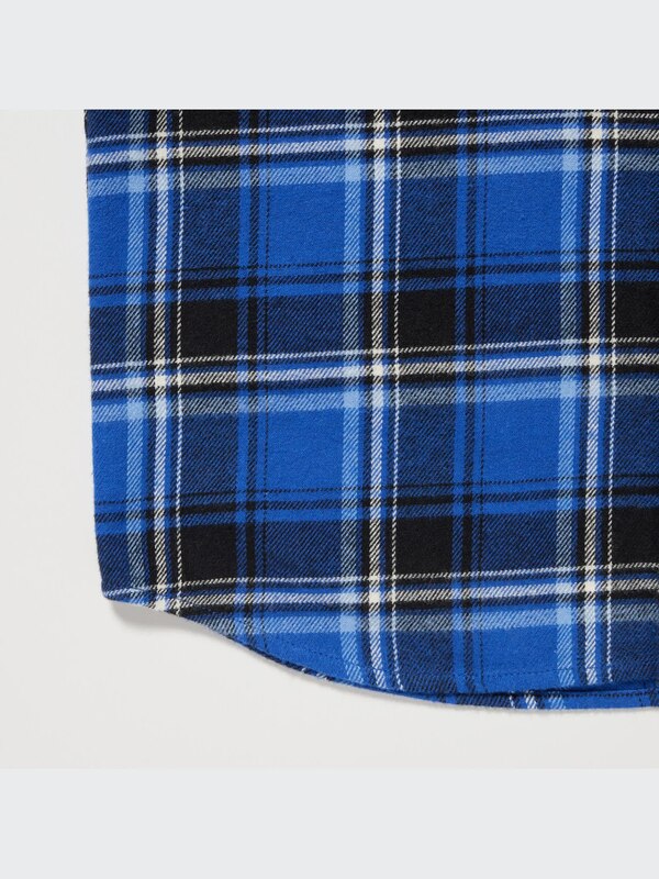 Flannel Checked Long-Sleeve Shirt