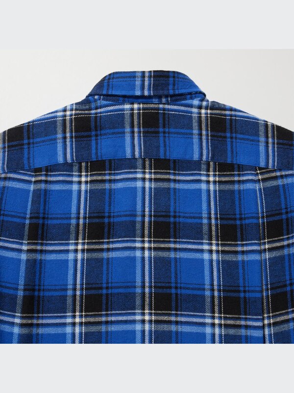 Flannel Checked Long-Sleeve Shirt