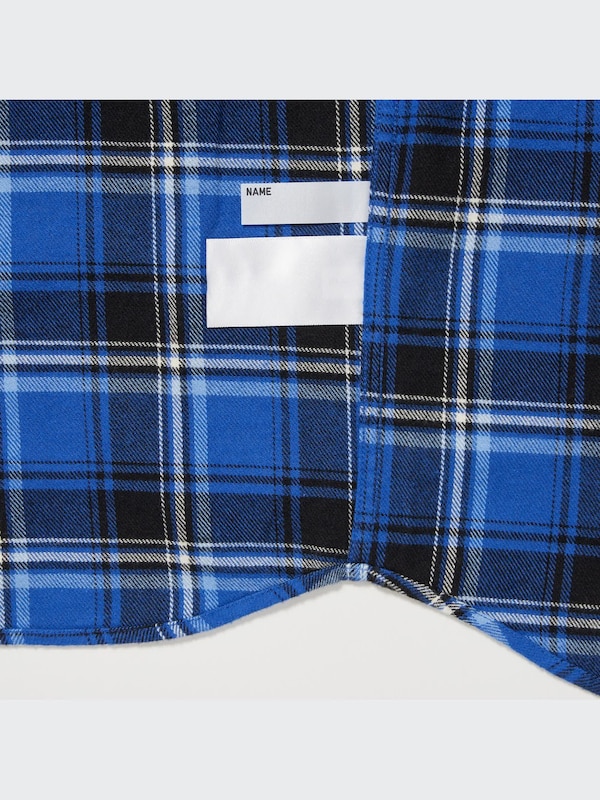 Flannel Checked Long-Sleeve Shirt