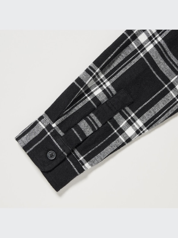 Flannel Checked Long-Sleeve Shirt