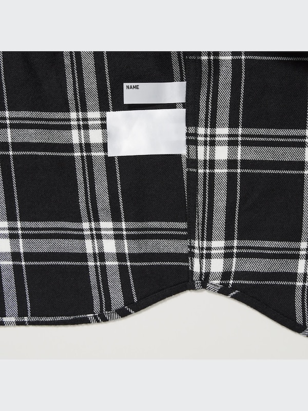 Flannel Checked Long-Sleeve Shirt
