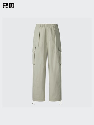 Wide Parachute Cargo Pants