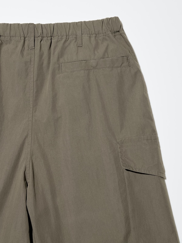 Wide Parachute Cargo Pants