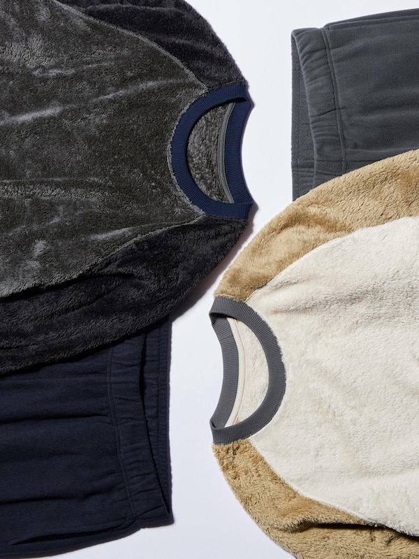 Fluffy Yarn Fleece Set (Long Sleeve)