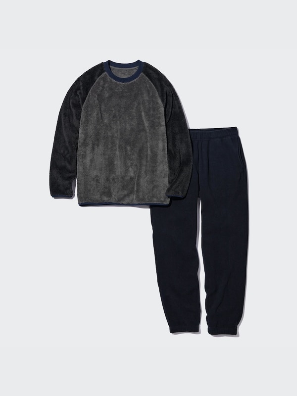 Fluffy Yarn Fleece Set (Long Sleeve)