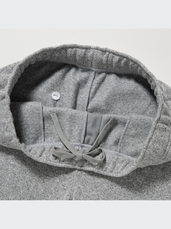 Knitted Fleece Easy Ankle Pants