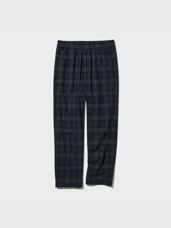 Flannel Easy Ankle Pants