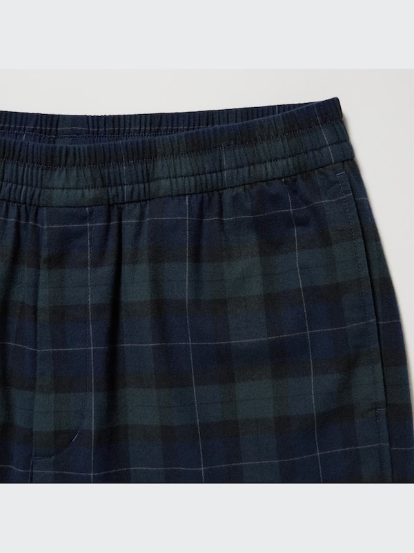 Flannel Easy Ankle Pants