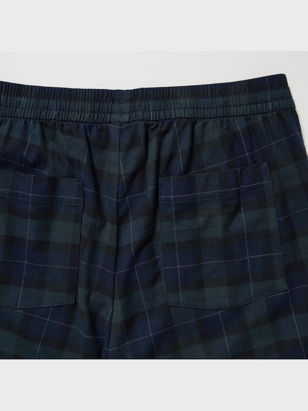 Flannel Easy Ankle Pants