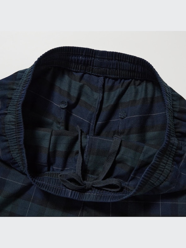 Flannel Easy Ankle Pants