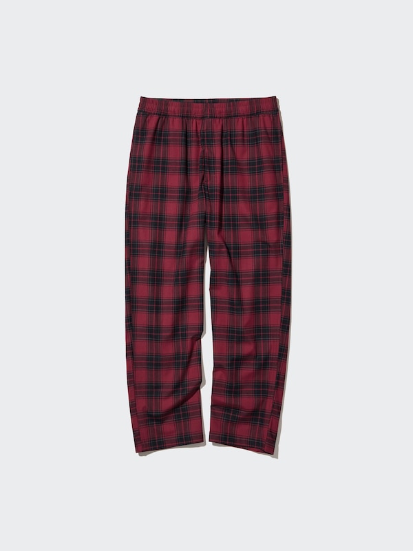 Flannel Easy Ankle Pants