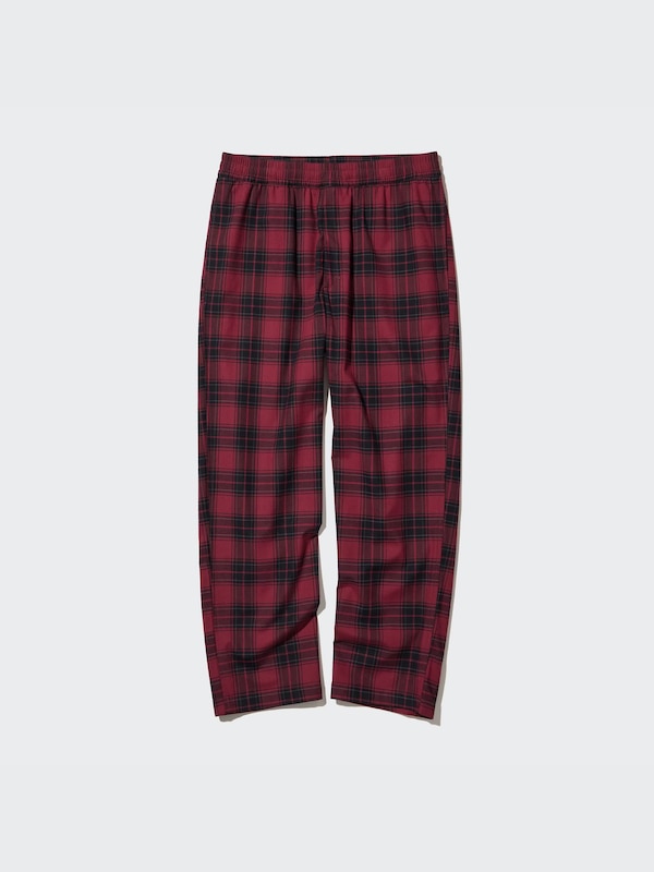 Flannel Easy Ankle Pants