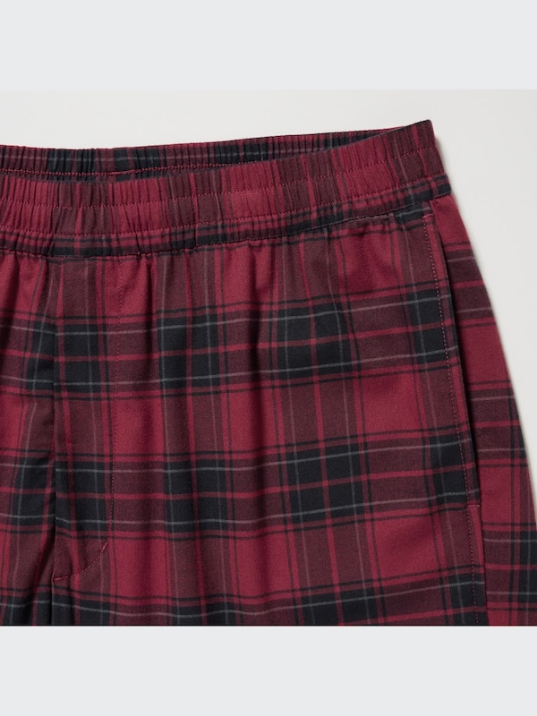 Flannel Easy Ankle Pants