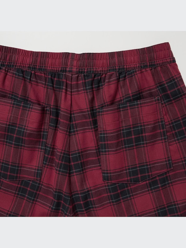 Flannel Easy Ankle Pants