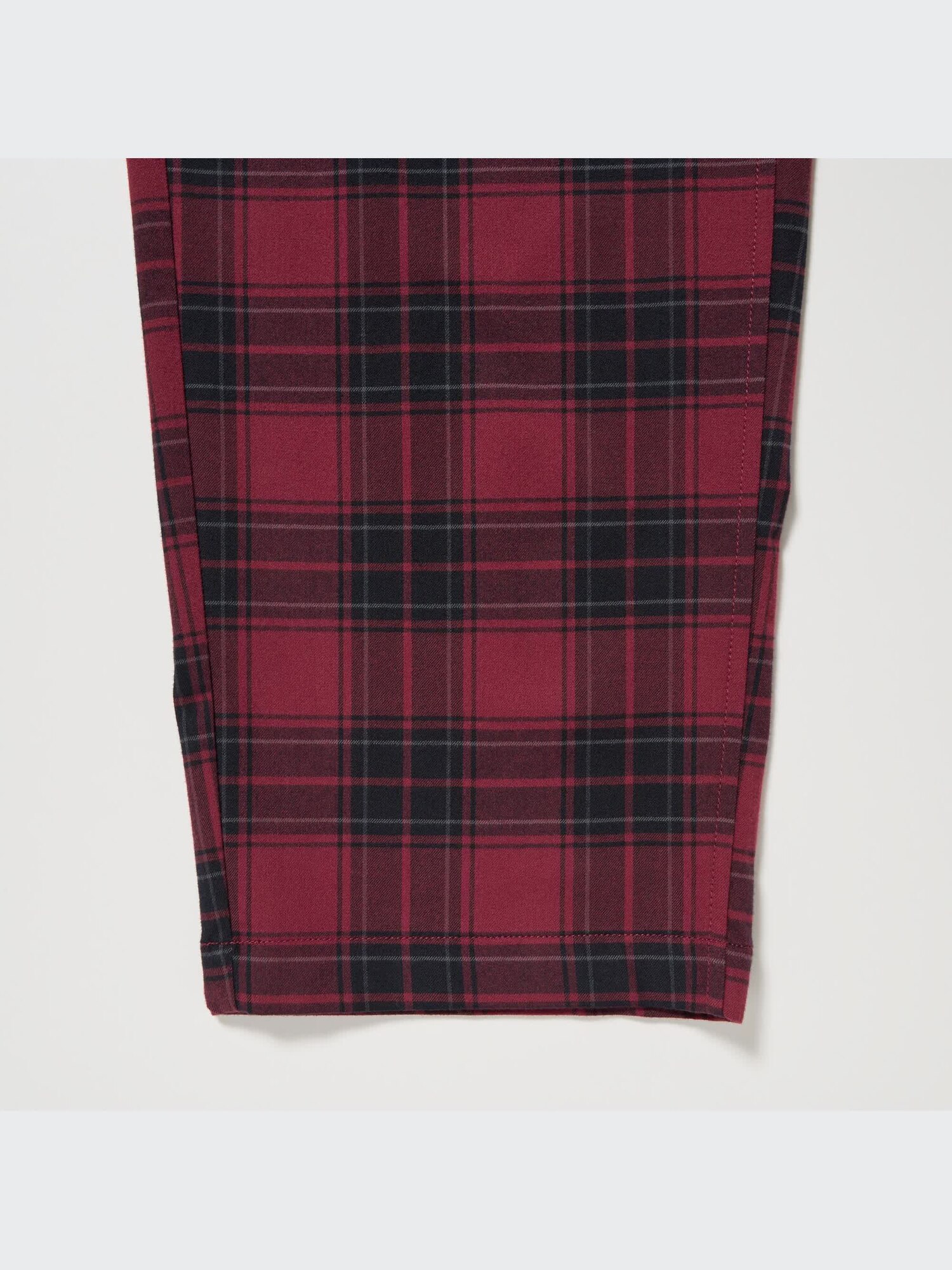 WOOL FLANNEL EASY TAPERED PANTS - WUNDER