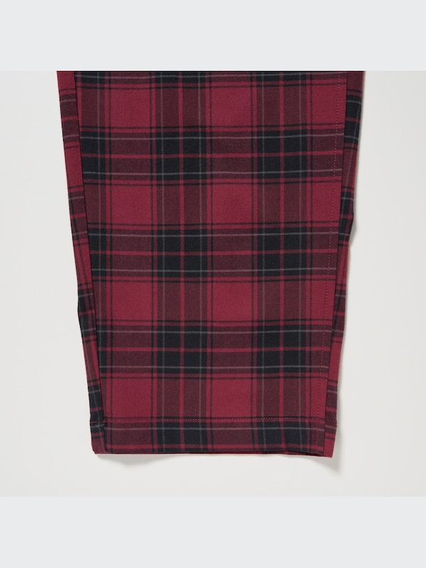 Flannel Easy Ankle Pants