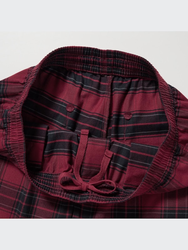 Flannel Easy Ankle Pants