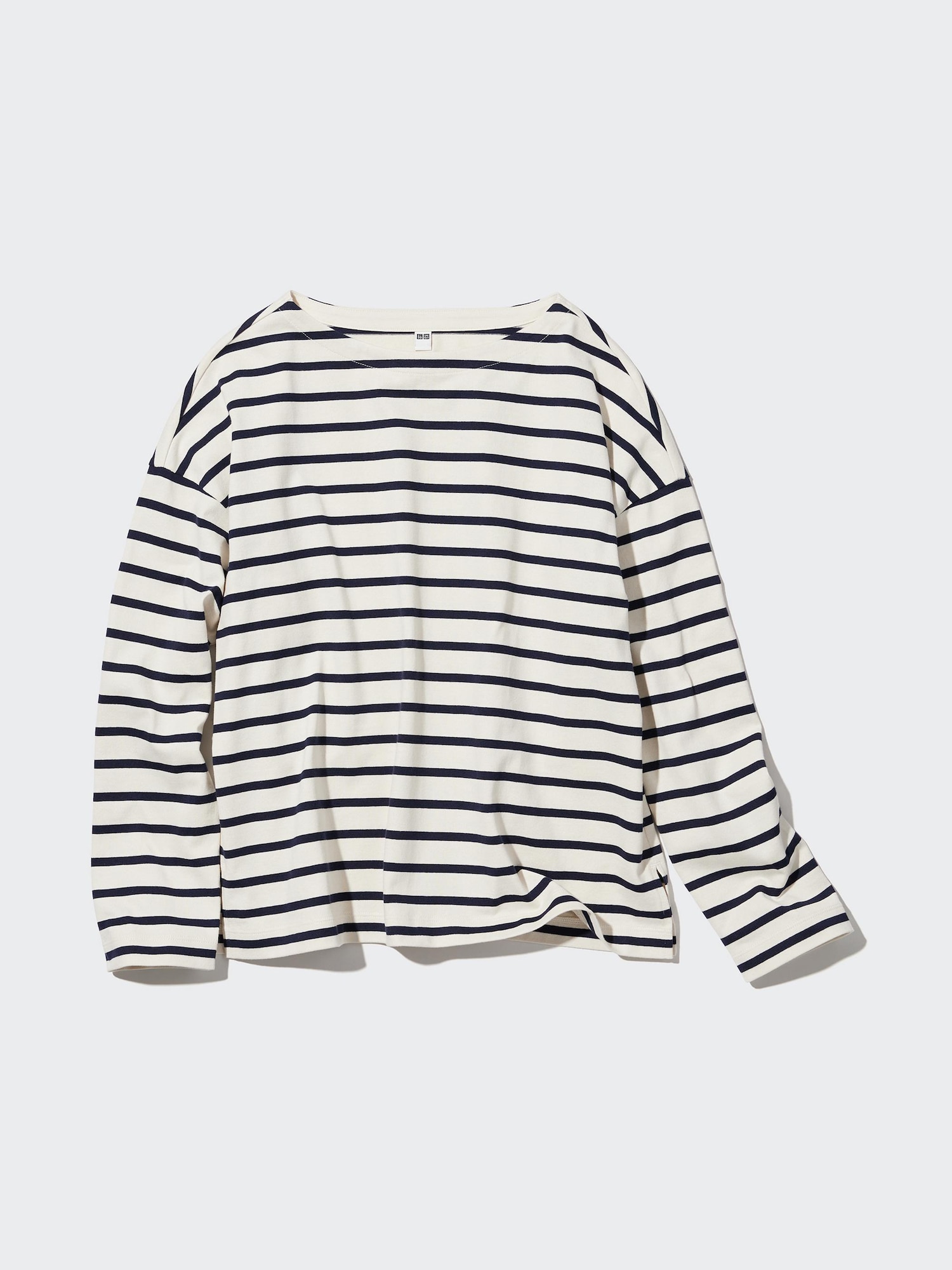 T-Shirt Rayé Manches Longues
