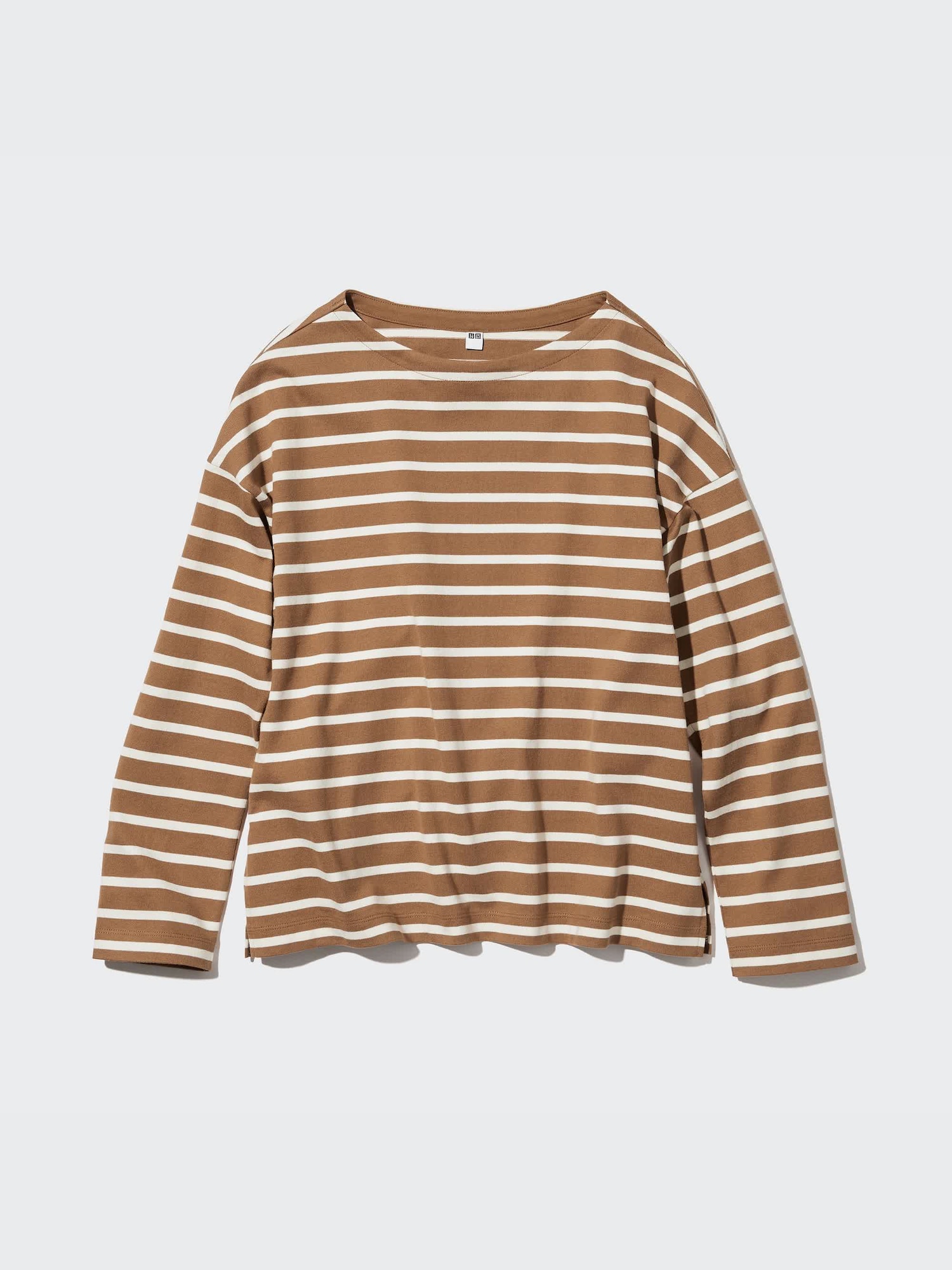 Baggy striped long sleeve shirt online