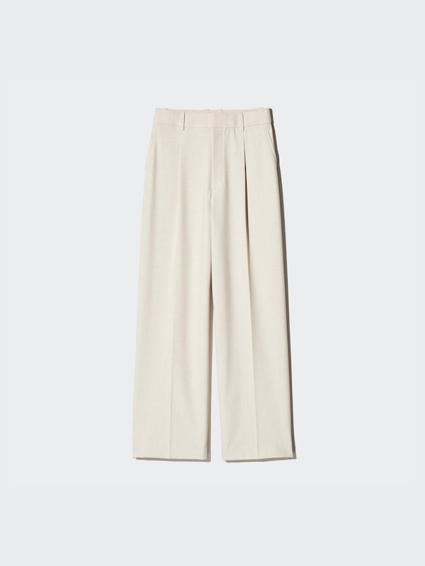 Pleated Wide Pants