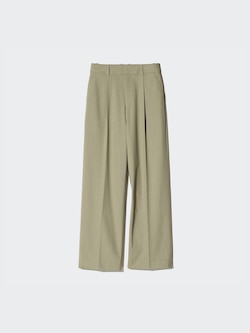 PLEATED WIDE PANTS