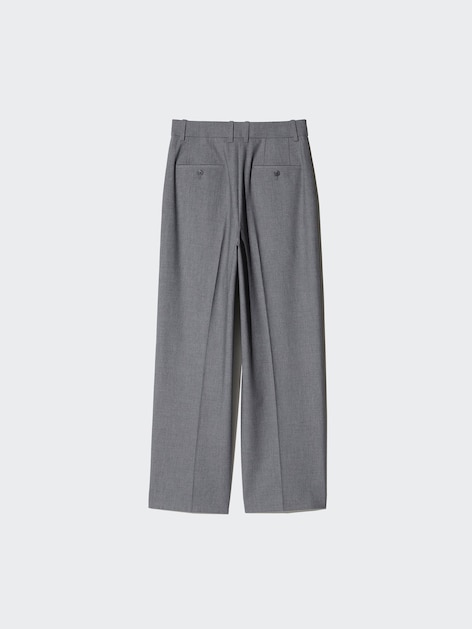 PLEATED WIDE PANTS